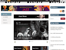 Tablet Screenshot of jazzbreak.com